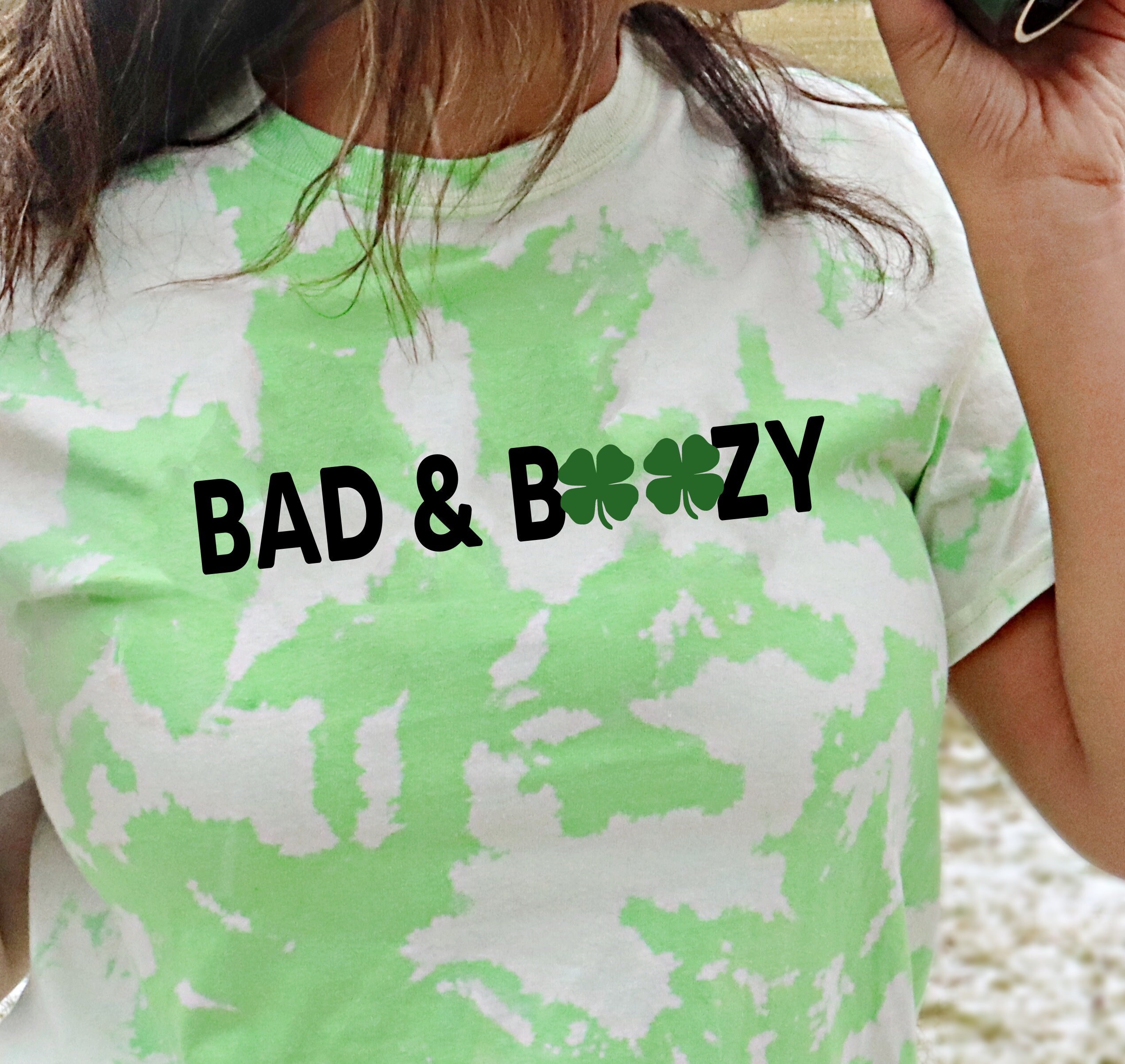 bad and boozy st pattys day shirt