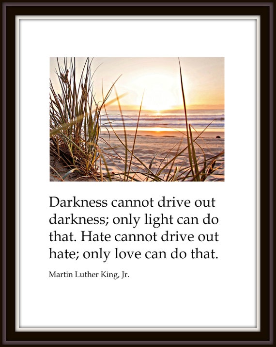 Martin Luther King Zitate Dunkelheit