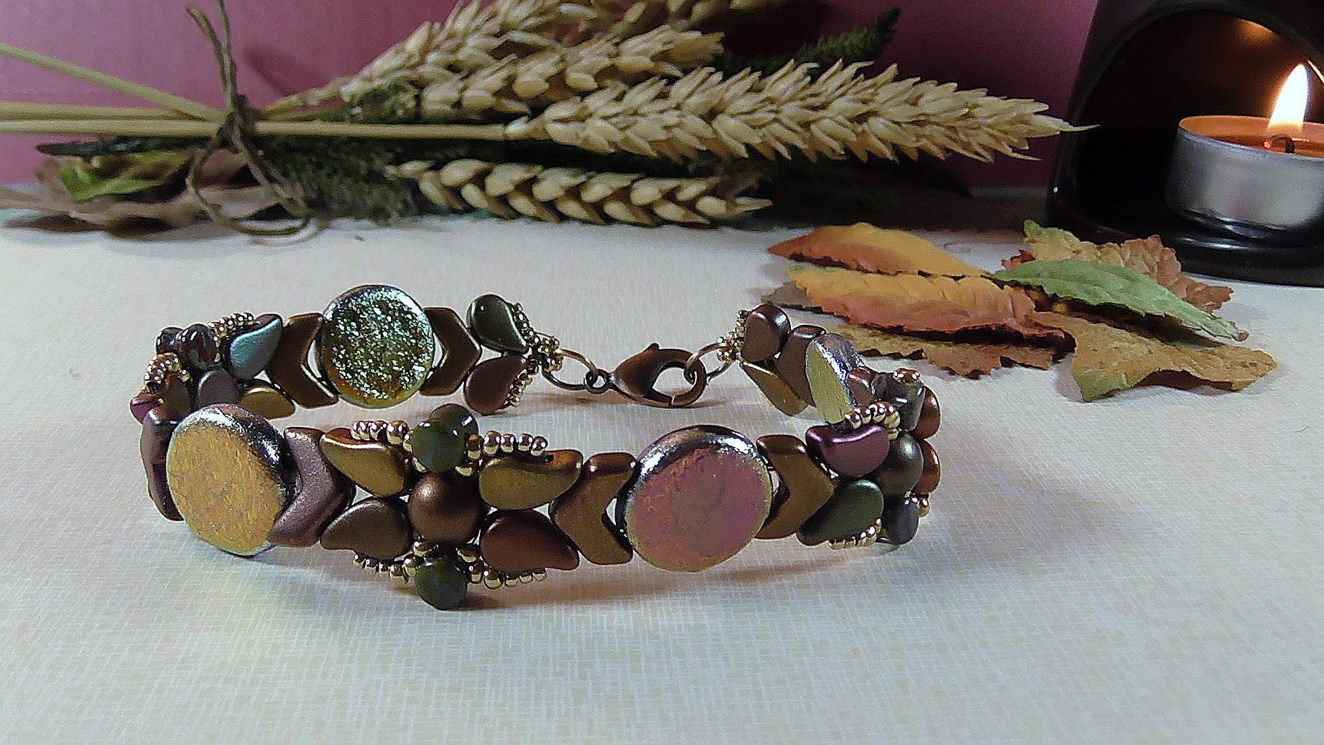 Beaded Weaving Bracelet. Multicolored Bracelet. Ethnic Etsy UK