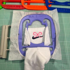 Sock Hoop™ Insert: 4x4 Embroidery Tool Aid, Brother/Baby Lock SA438