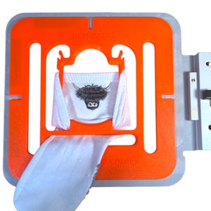 Sock Hoop™ Insert for 5.5x5.5 Magnetic Embroidery Frame (140mm) – Custom Fit for Embroidex SQ14BM