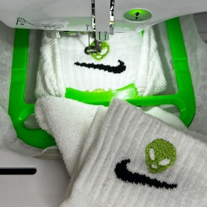 Brother Sock Hoop Aid Insert For 4"X4 Fits SA443 Brother & Babylock DIY Embroidery Custom Socks, Crafter Gift Tool, Custom Socks and Gloves