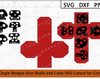 Oogie Boogie Dice SVG Cricut Design Space