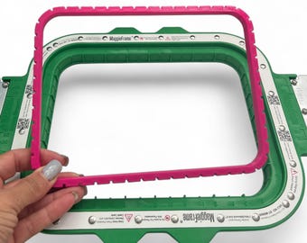 Custom Fit Embroidery Top Stabilizer Holder for 6x8 Maggie Frame