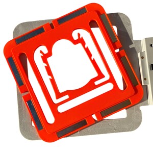 Sock Hoop™ Insert for 5.5x5.5 Magnetic Embroidery Frame (140mm) – Custom Fit for Embroidex SQ14BM image 6