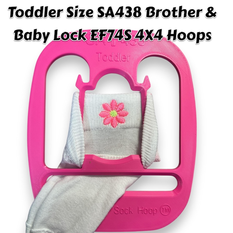 Inserto Sock Hoop™: strumento di ricamo 4x4, Brother/Baby Lock SA438 immagine 14