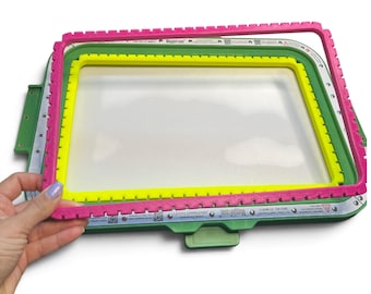 Top Stabilizer Holder for 7.7x12.5 Maggie Frame Custom Fit Embroidery