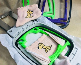 Sock Hoop™ Insert (3.9"x3.9" PRH100): Brother/Baby Lock  Embroidery Tool