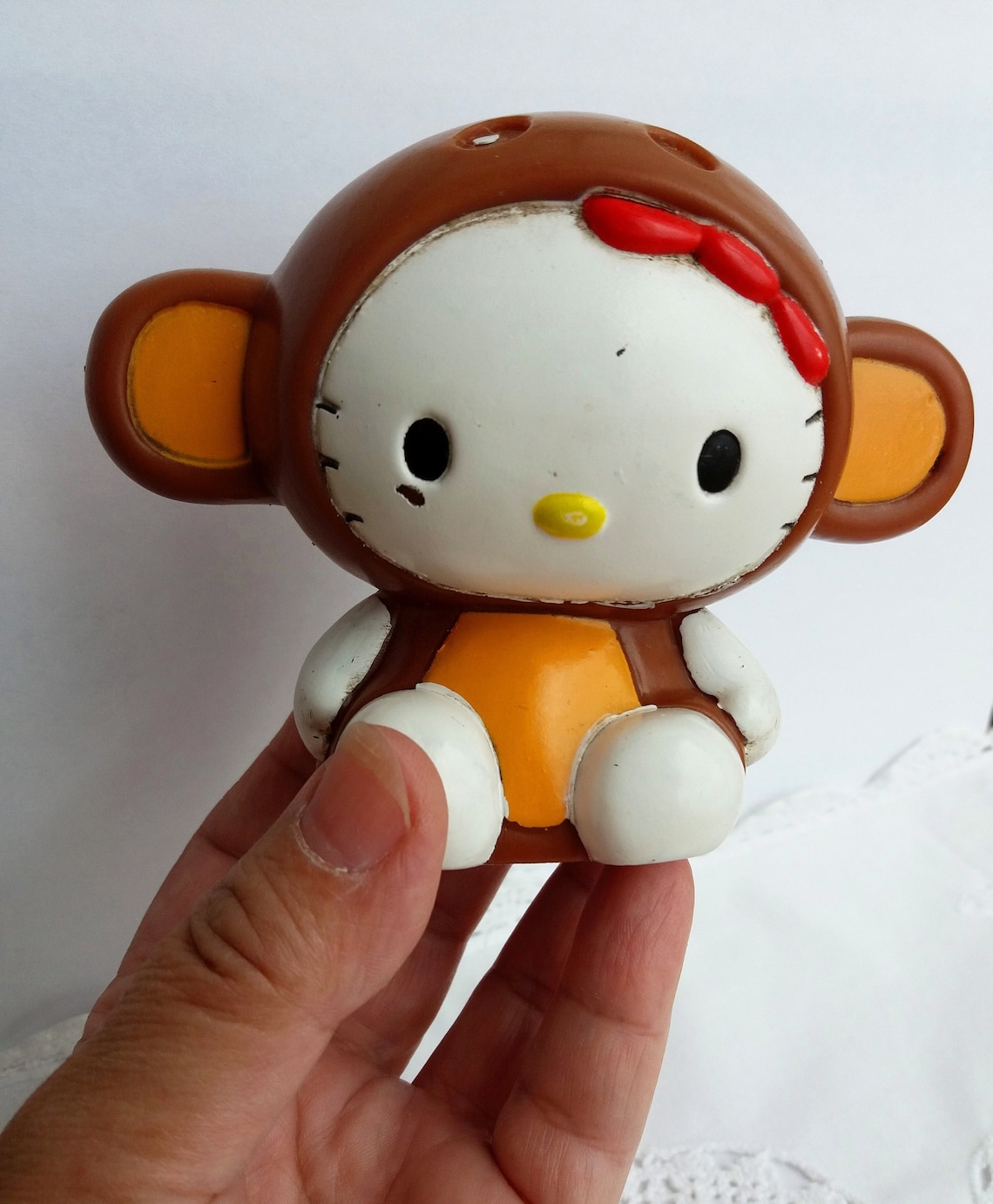 Hello Kitty Vintage Rubber Toy With a Squeaker in a Etsy
