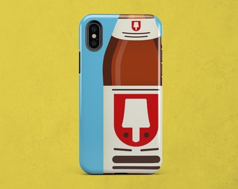 Spaten Beer Illustrated Art - Stevig telefoonhoesje | iPhone - Samsung - Google - LG