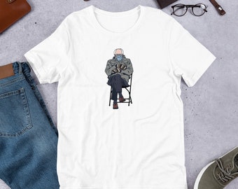 Bernie Meme Short-Sleeve T-Shirt