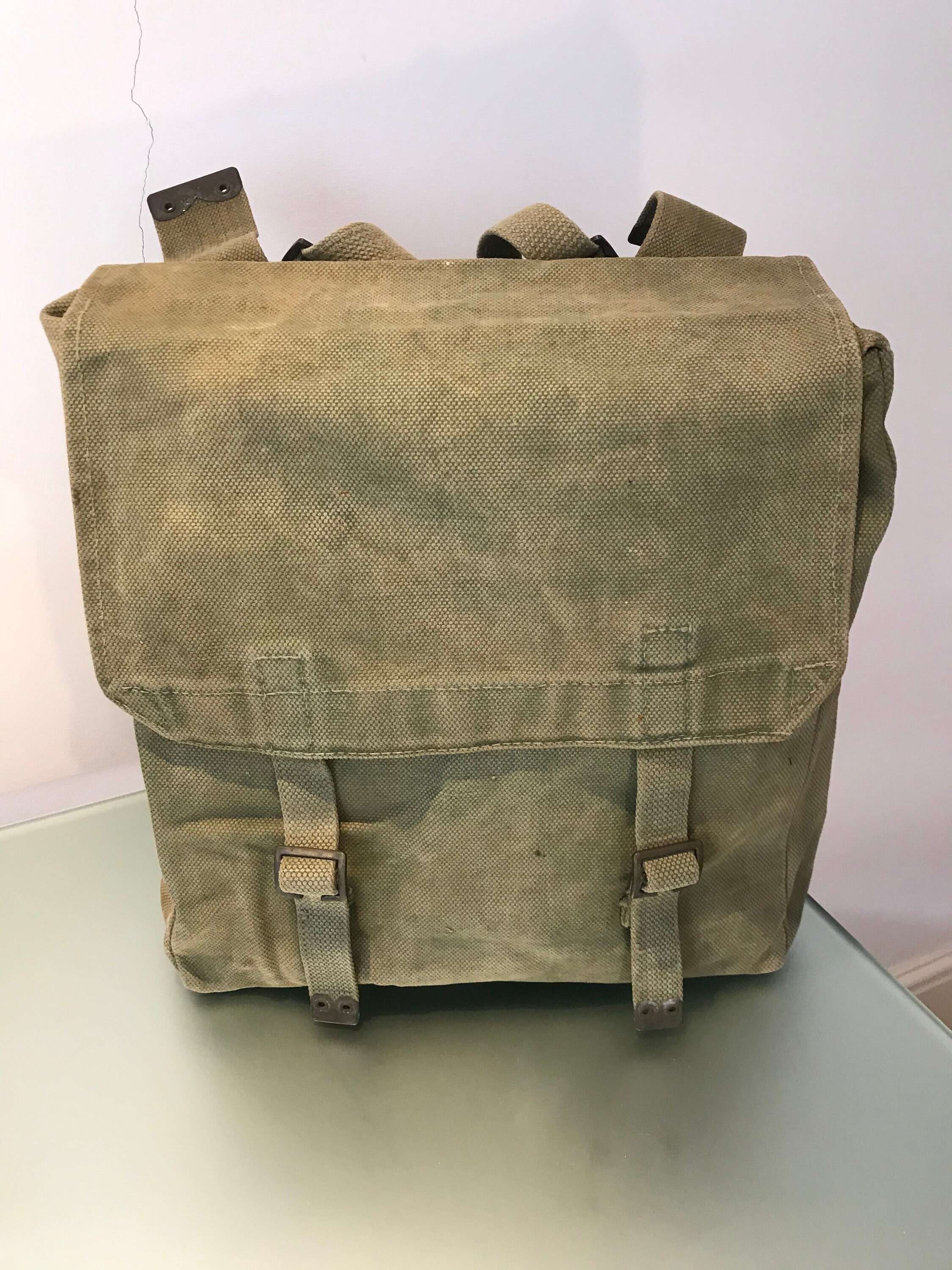 100 Original British army Bag canvas olive military Messenger Etsy