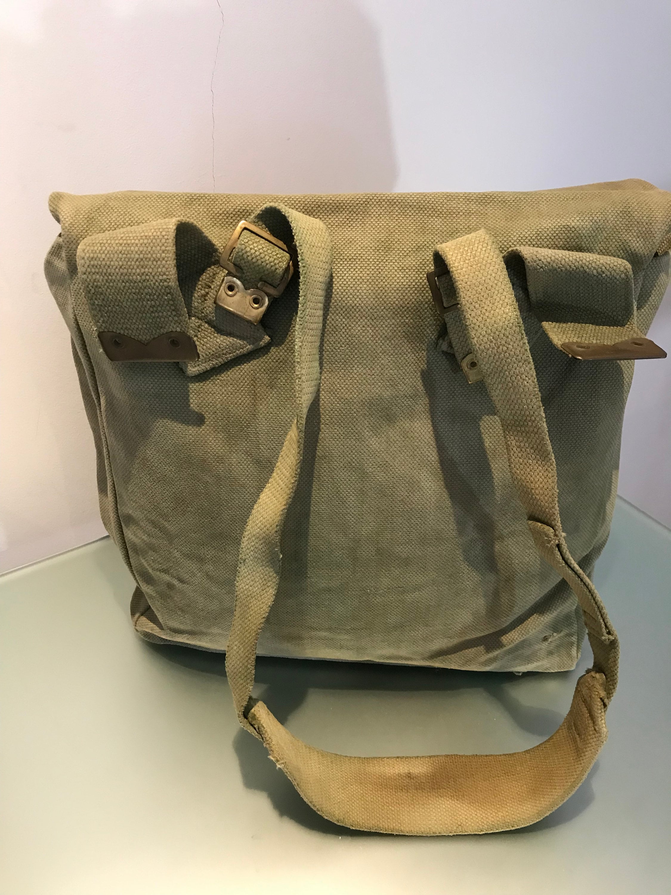 100 Original British army Bag canvas olive military Messenger Etsy