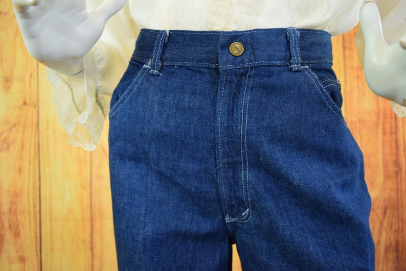 NOS 70/'s HIS denim jeans Bell Bottoms NWT Vintage Flares 26 x 34
