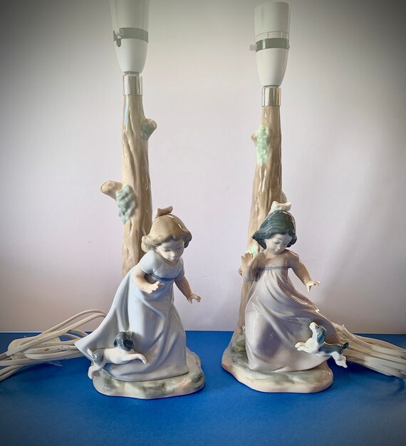 lladro table lamp