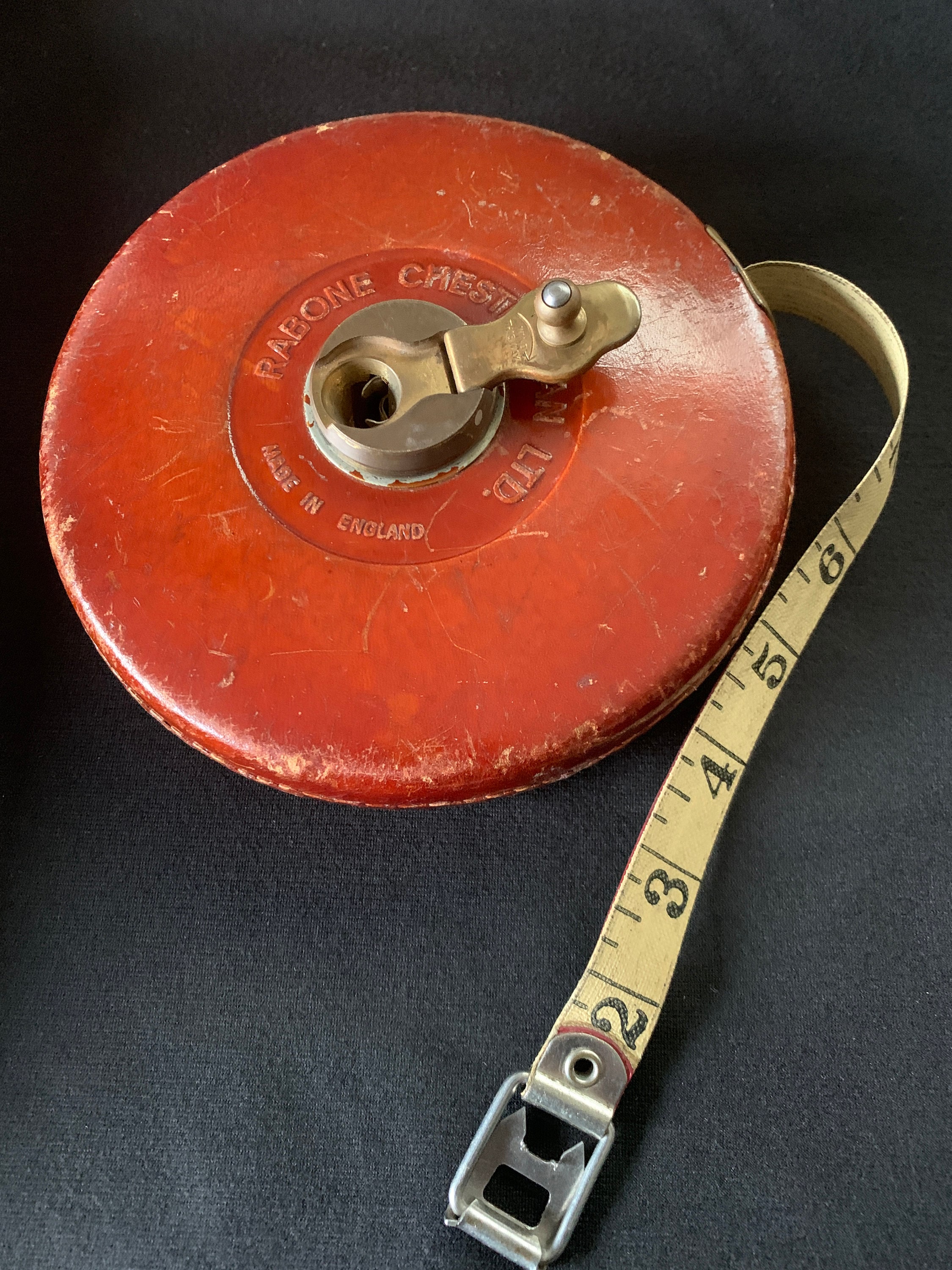 Rabone Chesterman 100ft Measuring Tape 1960s Etsy Canada