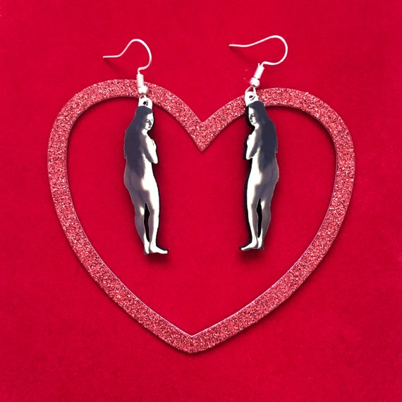 570px x 570px - Funny Erotic Earrings Weird Earrings Lesbian Valentines Day - Etsy
