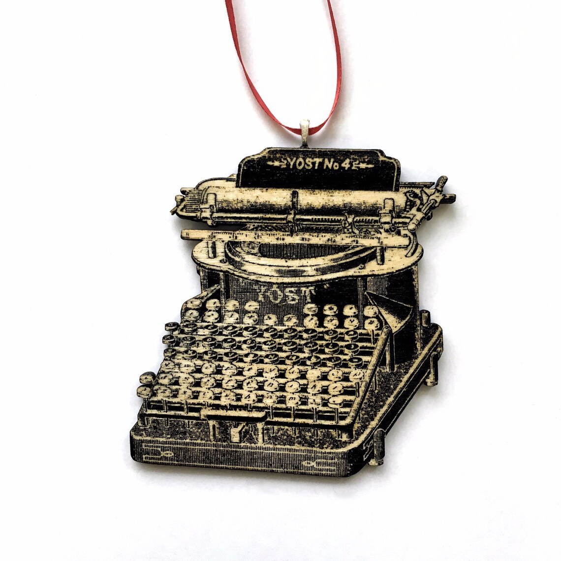 Typewriter Ornament Antique Writer Gift Hostess Gift Etsy