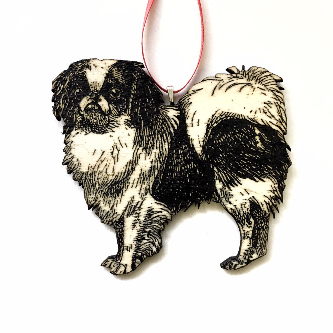 Japanese Chin Ornament Japanese Spaniel Gift Dog Memorial Etsy
