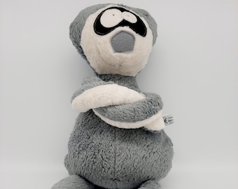 ORGANIC sloth - Lutz, hangs around cuddly toy