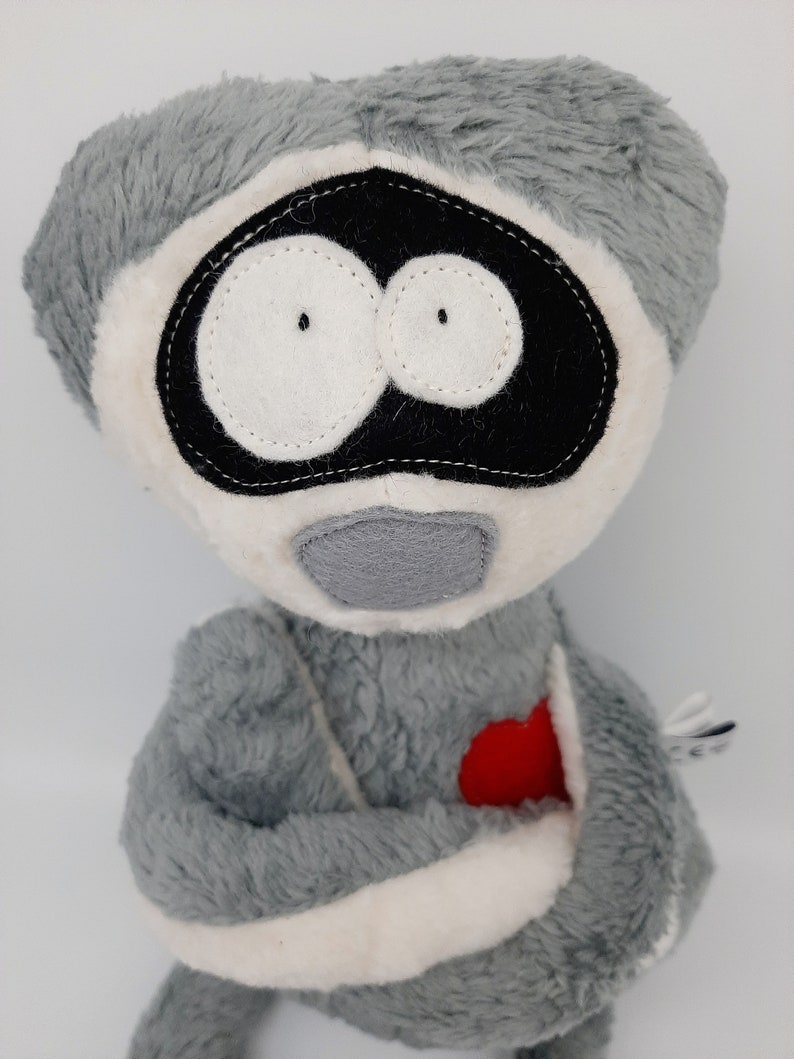 ORGANIC sloth Lutz, hangs around cuddly toy image 2