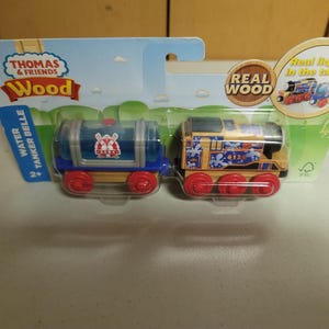 Thomas Wooden Water Tanker Belle Train Pack New in Box