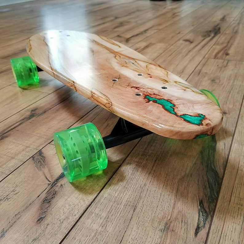 Beautifully Handmade Hardwood and Epoxy Skateboard Etsy