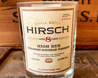 Old Carter Bourbon Bottle Candle