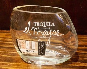 El Mayor Tequila Bottle Candle
