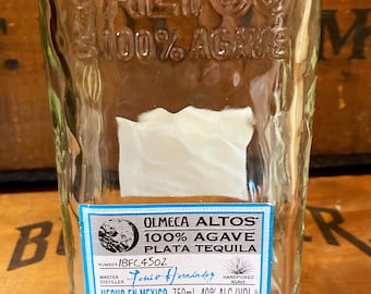 Altos Tequila Bottle Candle