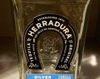 Herradura Tequila Bottle Candle