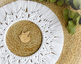 Macramé Wreath / Wall Round Macrame