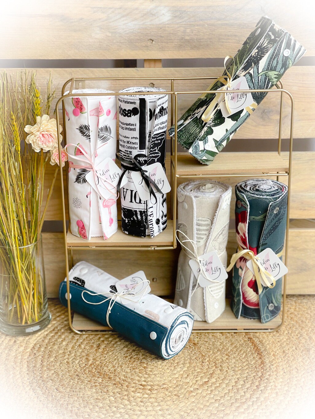 Essuie Tout Lavable en Éponge de Bambou et Nid d'abeille