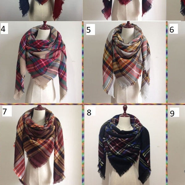 Blanket Scarf - Etsy