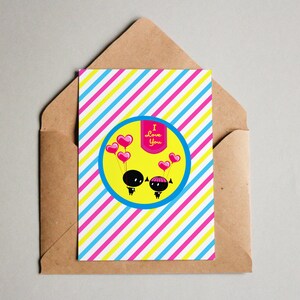 Printable Greeting Card for Valentine | Friend | Girlfriend |  Sweetheart