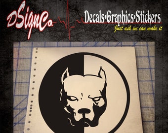 PitBull Vinyl Decal Sticker