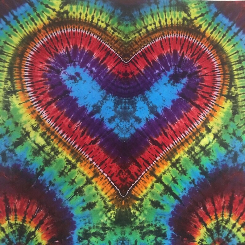 Tie Dye Tapestry Bohemian Room Decor Psychedelic Tapestry Etsy