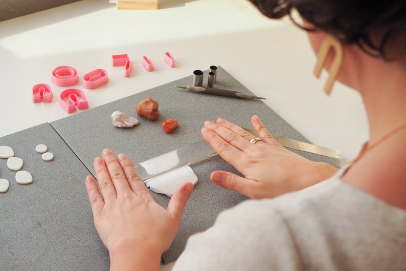 Ausstecher Tannenbaum für Polymer Ton Fimo passend zu Silk Screen, Weihnachten Tanne Winter, Cutter Werkzeug für Schmuckherstellung zdjęcie 5