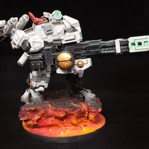 Warhammer 40K Tau Empire-xv88 Broadside Battlesuit - Etsy