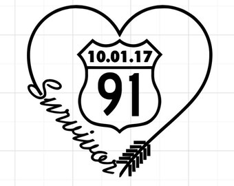 Route 91 Survivor Iron On