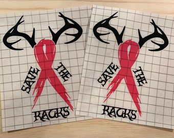 Save The Racks Decal
