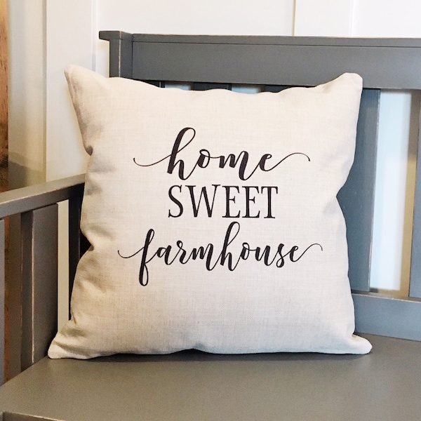 Farmhouse Pillows Etsy