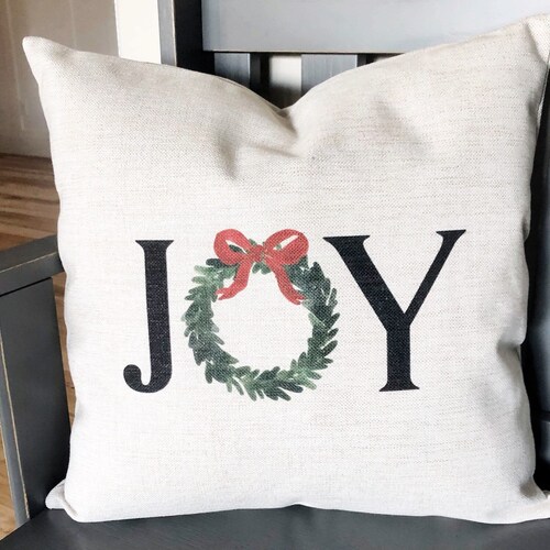 Vintage Truck Christmas Pillow Cover Christmas Pillows Etsy