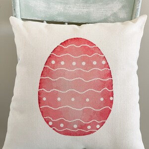 Easter Egg Decor Pillow Cover - Easter Pillow Cover - Spring Pillows - Happy Easter Decor - Spring Decor Throw Pillows - Bunny Pillow