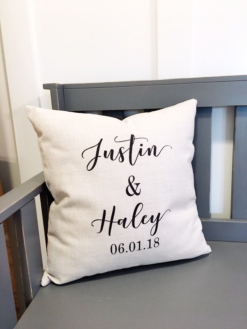 Name Pillow Covers Personalized Pillow Name Throw Pillow Etsy