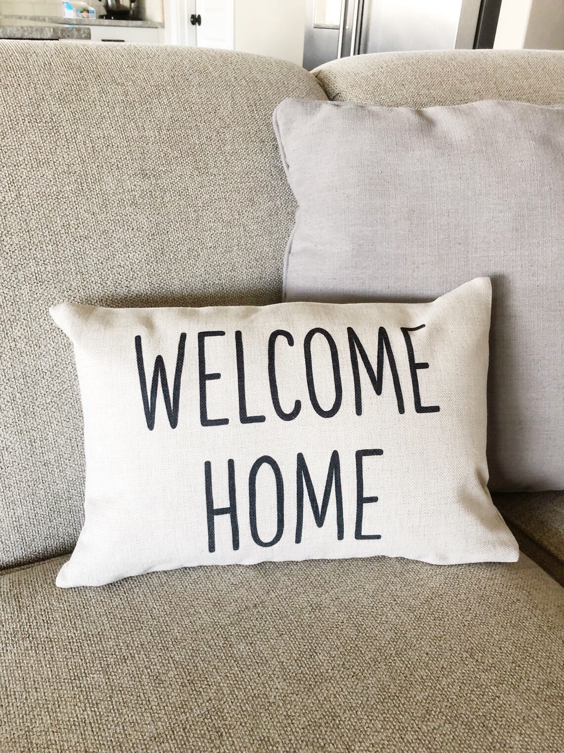 Home Pillow Cover Farmhouse Decor Lumbar Pillow Etsy