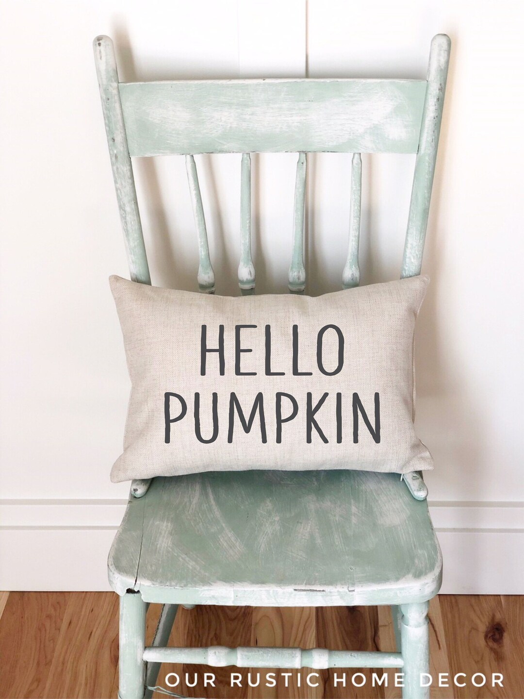 Hello Pumpkin Pillow Cover Pumpkin Pillow Cover Fall Decor Etsy