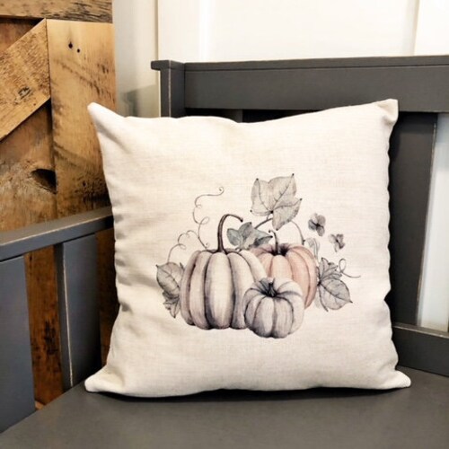 Fall Pillow Cover Pumpkin Pillow Cover Fall Decor Etsy