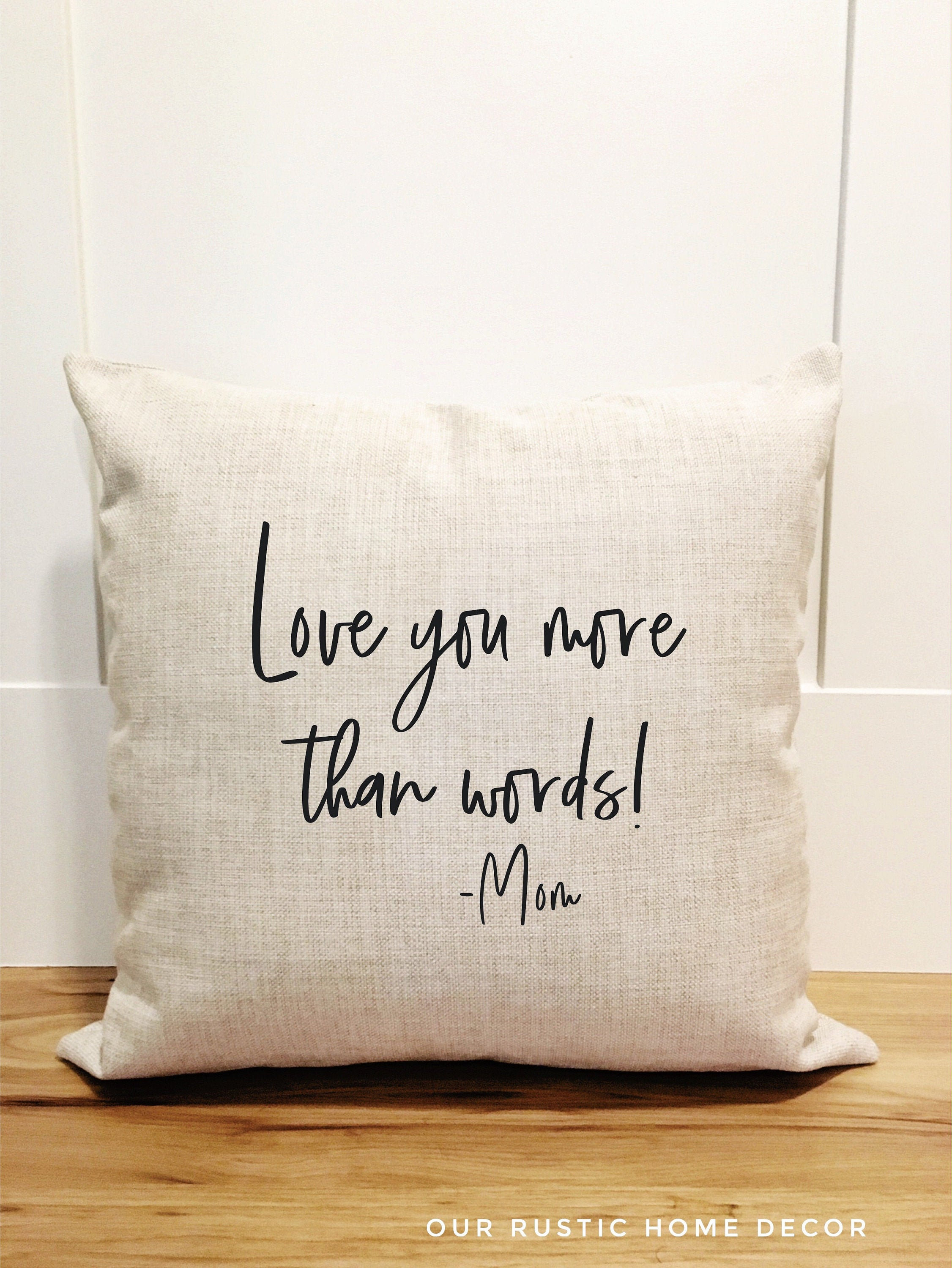 personalized handwriting pillow
