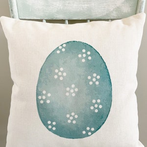 Easter Egg Decor Pillow Cover - Easter Pillow Cover - Spring Pillows - Happy Easter Decor - Spring Decor Throw Pillows - Bunny Pillow